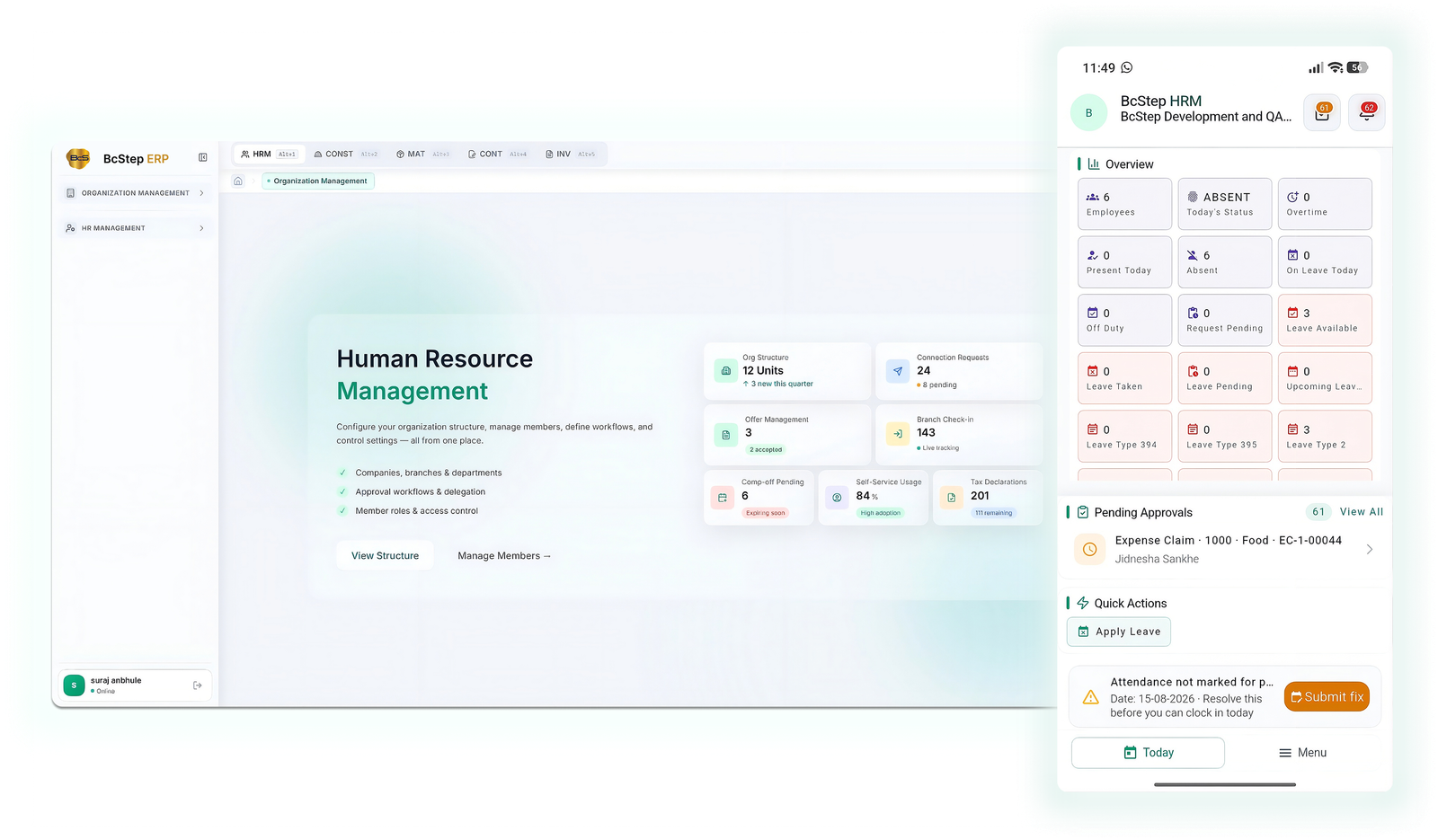 BcStep Drawing Management Dashboard